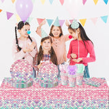 168Pcs Mermaid Birthday Decorations Mermaid Party Supplies Includes