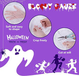196 x 39 Inch Halloween Creepy Cloth Large White Scary Spooky Cheese