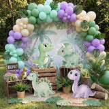 4 Pcs Large 20 x 30 Dinosaur Cardboard Cutouts Dinosaur Birthday