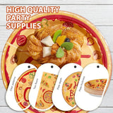 96Pcs Pizza One Birthday Party Decorations Pizza 1st Birthday Party