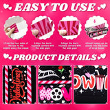 48 Pcs Valentine's Day Party Supplies Movie Night Paper Snack Trays