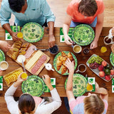 180PCS St Patrick's Day Party Supplies Shamrock Paper Plates &