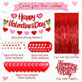 27 PCS Valentine's Day Party Decorations Happy Valentine's Day