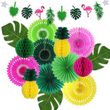 Hawaiian Party Decorations Tropical Birthday Party Supplies Flamingo
