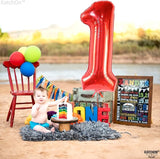 KatchOn, Red Number 1 Balloons - 40 Inch | Foil Balloon For 1 Happy