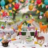26 PCS Jungle Animal Birthday Party Decorations with Farm Animal