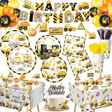Construction Birthday Party Supplies Includes Plates Napkins Cups
