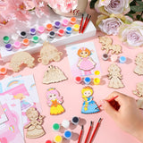 24Pcs Princess Party Favors Birthday Supplies Decorations-Cards with