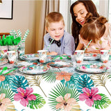 194 Pcs Hawaiian Luau Party Decorations Supplies Set Tropical