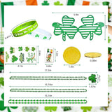 114pcs st patricks day accessories set Festival Theme glasses