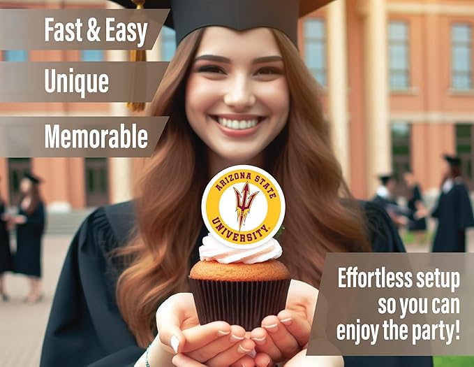 Arizona State Party Supplies for Football, Birthday Gift, Graduation