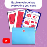 Craftikit® 20 Space Arts & Crafts for Kids - All-Inclusive Fun Toddler