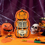 Halloween Skull Piñata Pumpkin Skull Piñata Halloween Wicked Pumpkin