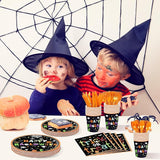 175 Pcs Halloween Tableware Party Supplies Set Serves 25 Spooky