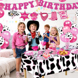 147pcs Cowgirl Birthday Party Decorations, Disco Cowgirl Party