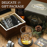 Retirement Gifts for Men Whiskey Glass Set The Legend Has Retired