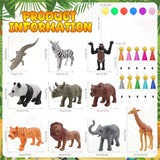 26 PCS Jungle Animal Birthday Party Decorations with Safari Animal