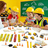 132pcs Construction Party Favors Birthday Party Decorations Supplies