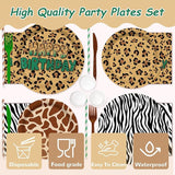 168PCS Mouse Safari Party Supplies for Kids Boys Girls Cartoon