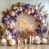 PartyWoo Dusty Purple Balloons 100 pcs Different Sizes of 18 12 10 5