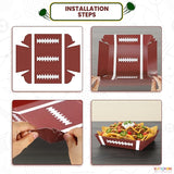 Football Party Favors & Supplies Pack of 50 Paper Food Tray