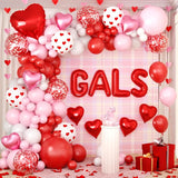 Galentines Day Balloon Arch Kit Galentines Day Party Decorations