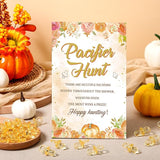 51 Pcs Fall Baby Shower Games a Little Pumpkin Is on The Way
