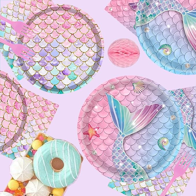 Mermaid Birthday Decorations Mermaid Birthday Party Decorations