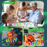 120 Pcs Colorful Mini Alien Figures Bulk Glow in The Dark