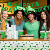 St Patrick's Day Celebration Pack 60 Pcs 12oz Irish Themed Plastic