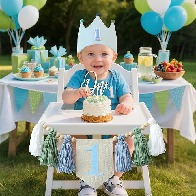 Baby 1st Birthday Party Decorations For Handmade Tassel Garland