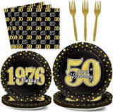 96 Pcs Vintage 50th Birthday Party Decorations Vintage 1976 Birthday