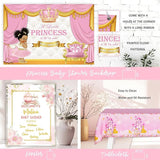Royal Princess Baby Shower Decorations 138 PCs Baby Princess Party