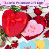 Valentine's Day Conversation Heart Glitter Cutouts 100Pcs Valentine