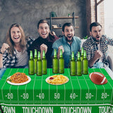 QZYL Football Party Decorations - 2PCS Touchdown Tablecloths,