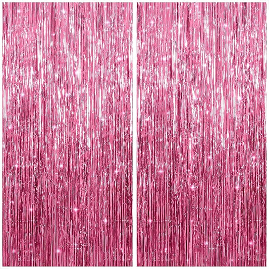 KatchOn, Pink Streamers for Party Decorations - XtraLarge 3.2x8 Feet,