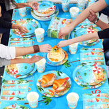 452 Pcs Hello Summer Party Decorations Beach Party Supplies for 50