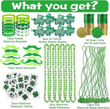 Max Fun 188Pcs St Patricks Day Accessories Party Favors Set Saint