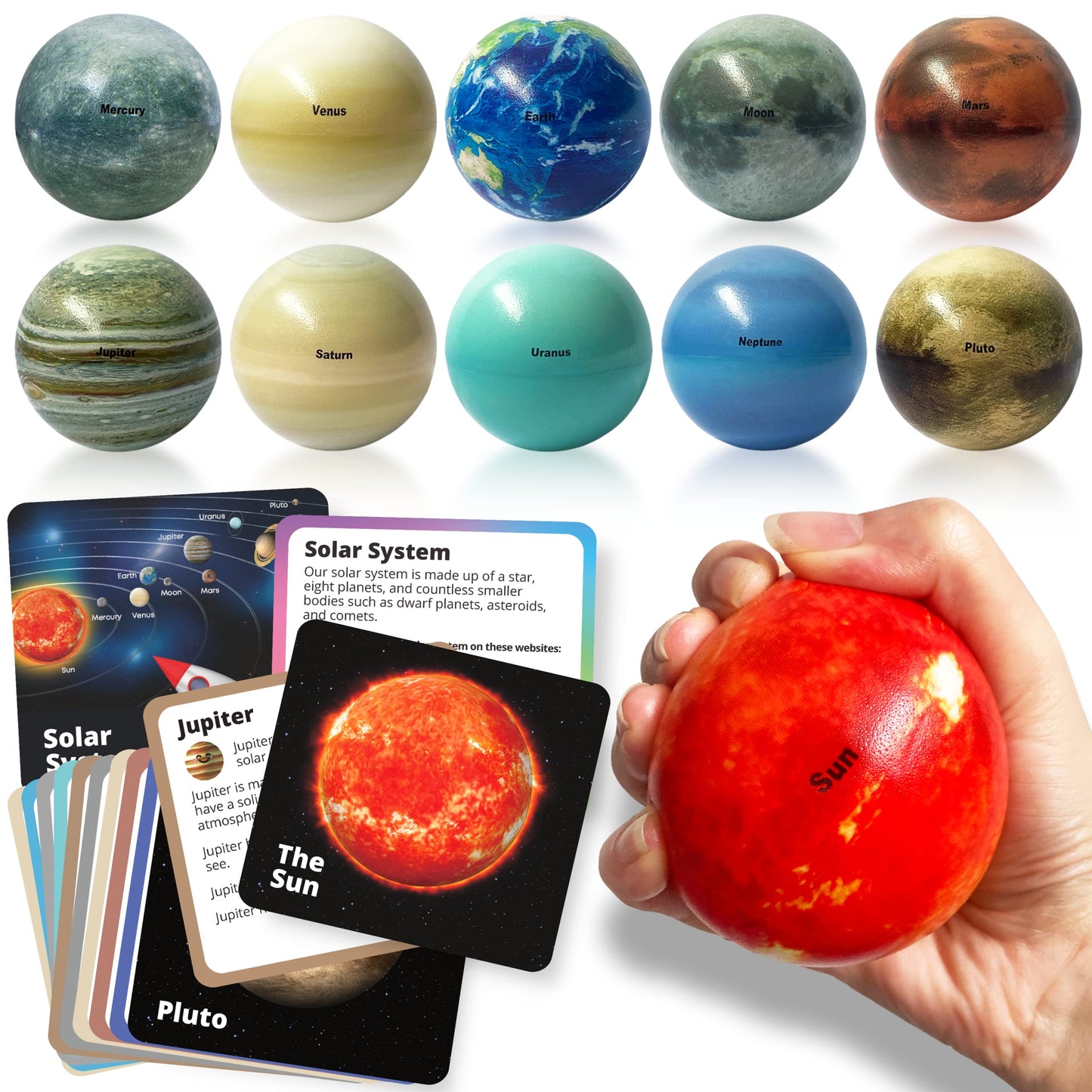 Planets for Kids Solar System Toys 3-5, Solar System for Kids, Space