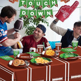 Football Party Supplies Kit Includes Dinner Plates Dessert Plates