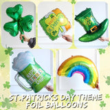 St Patricks Day Balloon Arch Kit 157Pcs Green Gold Lucky One Balloon