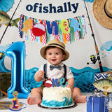 Ofishally Highchair Banner for Baby First Birthday Party Decorations
