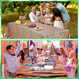 12Pack Animal Safari Tablecloth Jungle Animal Zoo Theme Party Table