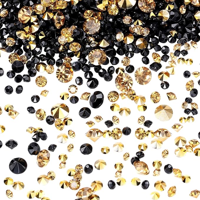 10000 Clear Wedding Table Scatter Confetti Crystals Acrylic Diamonds #