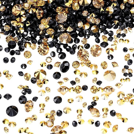 10000 Clear Wedding Table Scatter Confetti Crystals Acrylic Diamonds #