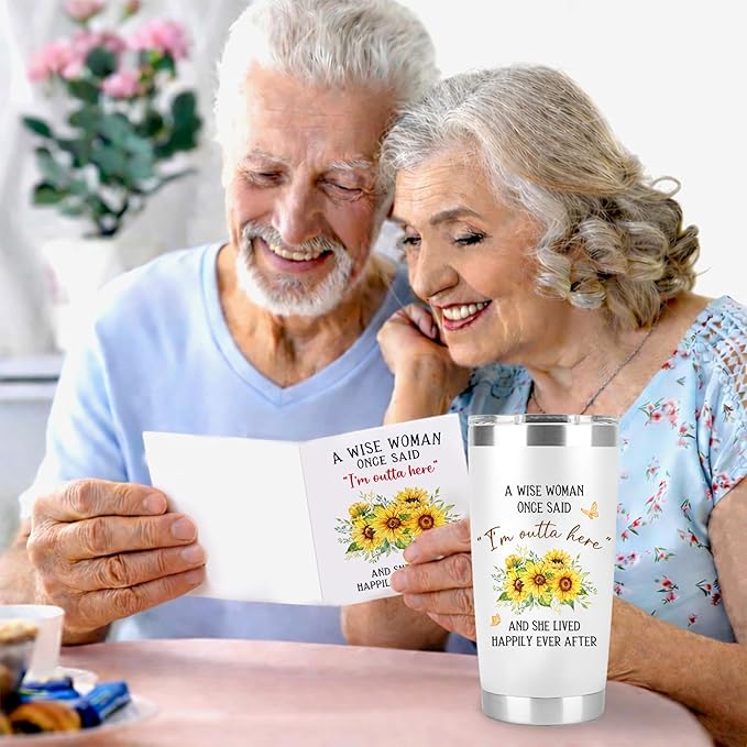 Retirement Gift for Woman Retired 2026 A Wise Woman Once Said