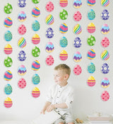 8 Pieces Easter Egg Hanging Decorations Happy Easter Spring