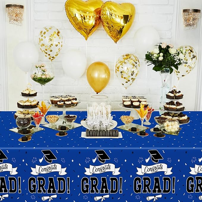 QZYL 2 PCS Graduation Decorations 2026, 108" X 54" Blue Graduation
