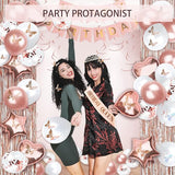 236 Pcs Birthday Decorations For Women Rose Gold Party Decorations