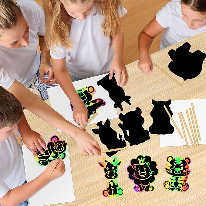 Jungle Safari Party Favors Set Wild Animals Set for Kids Birthday